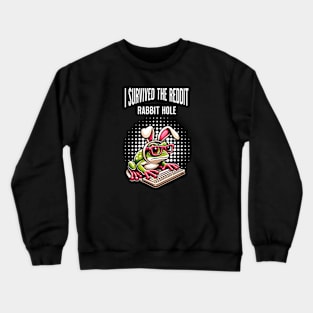 Reddit Frog Crewneck Sweatshirt